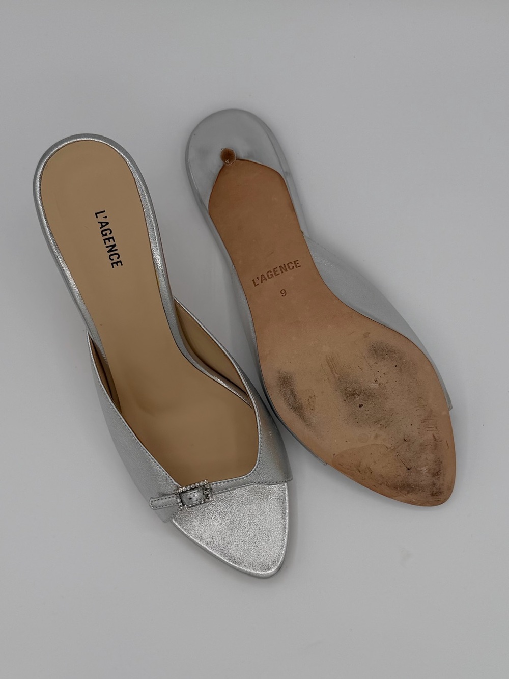 L'AGENCE  Solene Heels OWO Size 9 - Picture 7 of 7